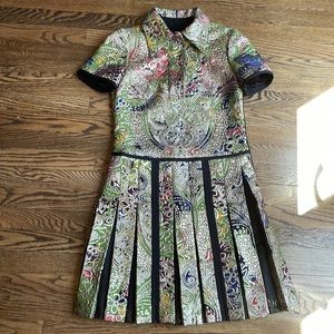 Burberry Multicolor Patterned Dress